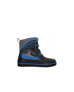 Crocs Allcast Duck Kids Black/Blue Bots