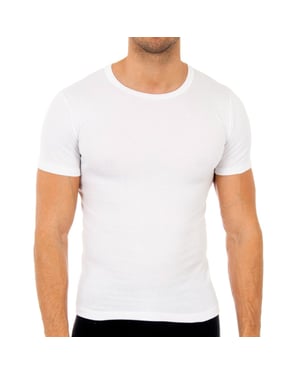 Camiseta fibra manga corta 0806 hombre