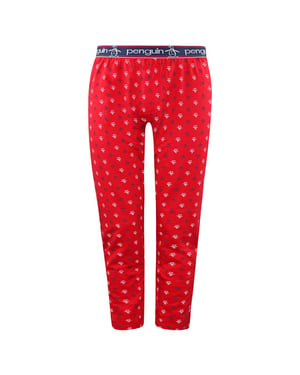 Penguin estirado original cintura roja para hombre jersey pijamas bottoms mlhpe829