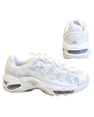 Puma Cell Endura Reflective White Textile Lace Up Hombre Zapatillas 369665 02 B120C