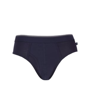 Farah Classic - Comfy Calzoncillos con abertura para hombre - Azul marino