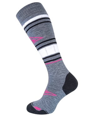 COMODO - Calcetines Técnicos Snowboard | Hombre y Mujer | Hasta la Rodilla Calcetines Largos Deporte al Aire Libre