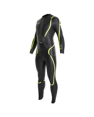 Speedo Triathlon Elite E16 Suit Fullsuit negro/amarillo Mens Wetsuit 8 10459A599