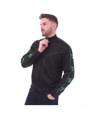 Off-white Ow Face Band Slim Tracktop Negro