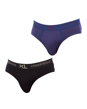 Pack 2 Slips Básicos tejido transpirable KLS2 hombre