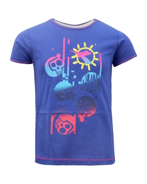 Camiseta gráfica de diadora camiseta azul