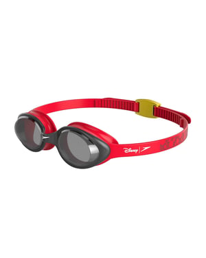 Speedo Disney Mickey Mouse Ajustable Red Kids Illusion GOOGLES 8 11617C812