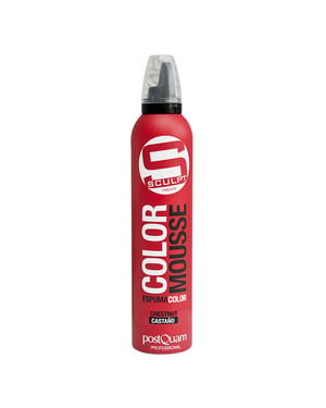 ESPUMA COLOR CASTAÑO 300 ML.