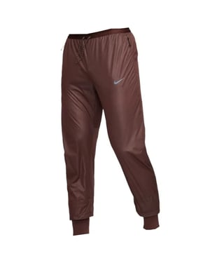 Pantalones de running lisos en marr�n oscuro de Nike
