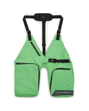 Oakley Correas ajustables Bolsa Body Body Mens Láser Bolsa de chaleco verde 921603 73E