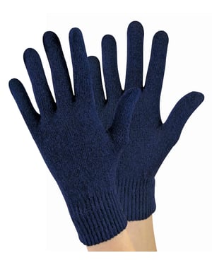 Guantes térmicos de lana de punto para mujer / mujer para tiempo frío