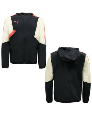 PUMA IT EVO Mens Navy Zip Up Training Hoody Hood Pack Top Jacket 654398 57 A45A