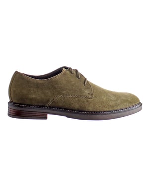 Clarks Paulson Plain Mens Green Shoes