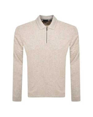 Ted Baker Karpol Hombre Crema Modal Suéter