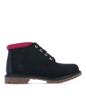Botas Timberland Nellie Chukka Dobladas WP para mujer en Negro