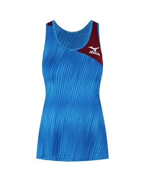 Camiseta de tirantes Mizuno Amplify Mujer Azul