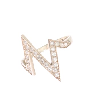 Anillo Claro Auténtico de Plata para Mujeres Nialaya