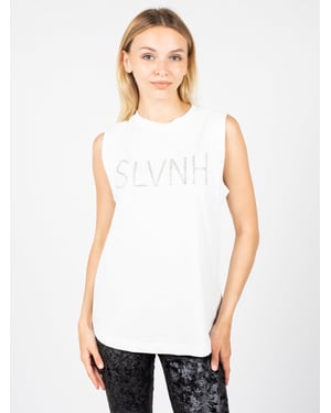 Camiseta Silvian Heach Mujer Blanca
