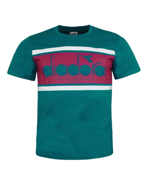 Camiseta del lago de la diadora logotipo