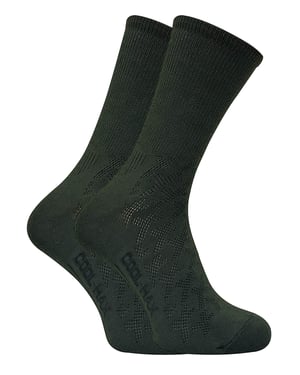 2 pares de calcetines de senderismo ligeros Coolmax para hombre para botas de senderismo