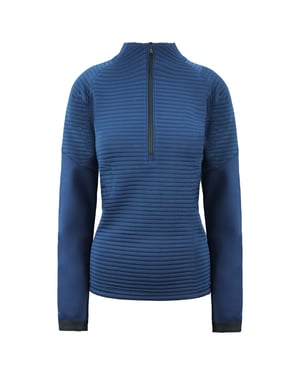 Under Armour Storm Golf Daytona Half Zipup Jumper de mujer azul marino 1317387 408