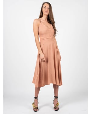 Patrizia Pepe Vestido Mujer Beige