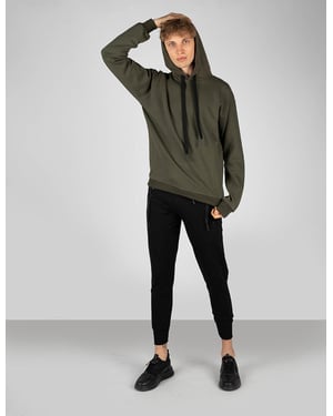 Takeshy Kurosawa Sudadera Hombre Verde