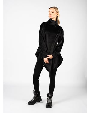 La Haine Inside Us Suéter LW618 de mujer negro