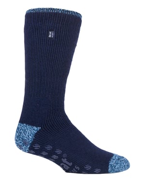 Calcetines Calefactores para Hombre con Rayas Torcidas y Forro Polar