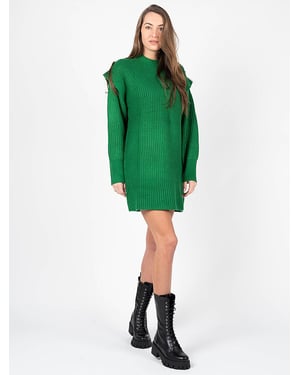 Vestido Silvian Heach Mujer Verde