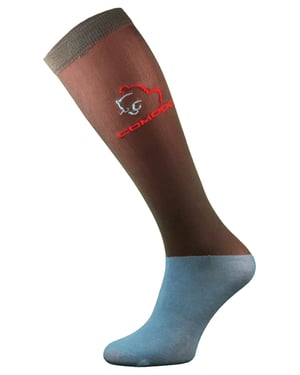 Comodo - Calcetines de microfibra hasta la rodilla para señoras que montan a caballo