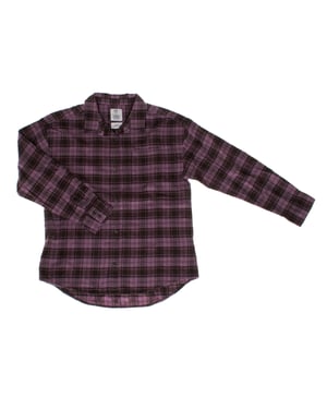 Camisa de franela 450480 juvenil unisex