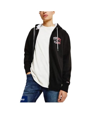 Sudadera con logotipo vintage de Tommy Jeans para hombre