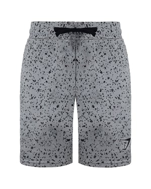 Gymshark Micro Print Pantalón Corto Hombre Gris