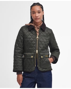Chaqueta acolchada ajustada Beadnell para mujer Barbour