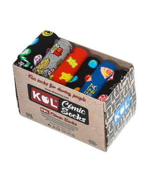 Pack 6 Calcetines Kisses&Love