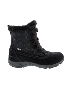 Merrell Ryeland Mid Polar impermeable botas negras para mujeres