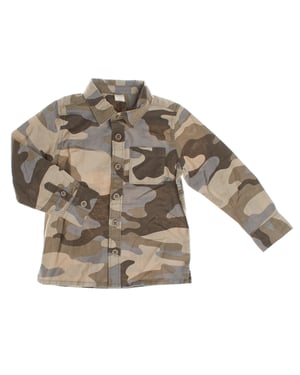 Camisa manga larga camuflaje 486055 niño