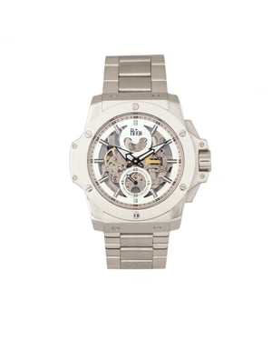 Reloj automático con pulsera esqueleto Reign Commodus