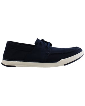 Clarks step isle base hombre zapatos azul marino
