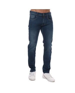 Jeans de mezclilla ajustados de hombre Replay Anbass en stretch