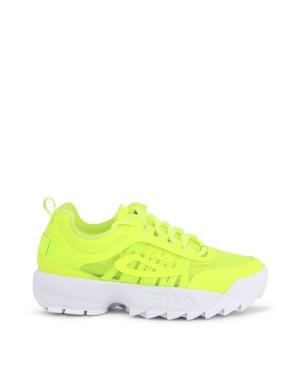 Fila Disruptor Run Womens Yellow Trainers