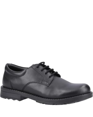 Zapatos de Escuela de Cuero para Niños BRUNO Negros