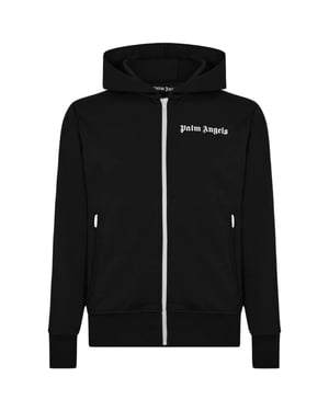 Palm Angels Classic Track chaqueta con capucha negra