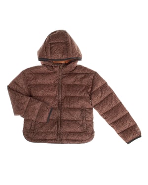 Chaqueta acolchada con capucha 426484 niña