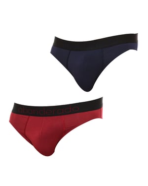 Pack de 2 Calzoncillos de Bambú Sensibles A0C7L para Hombre