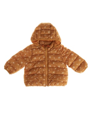 Chaqueta acolchada con capucha con orejas 704806 niña bebé