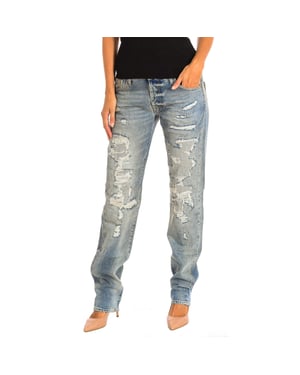 Jean largo para mujer JH711FOSWT391