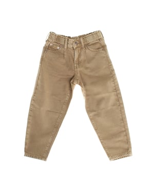 Jeans de talle alto tipo barril 797333 para chicas