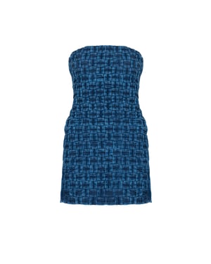 Pinko Vestido Rilassata de mujer azul